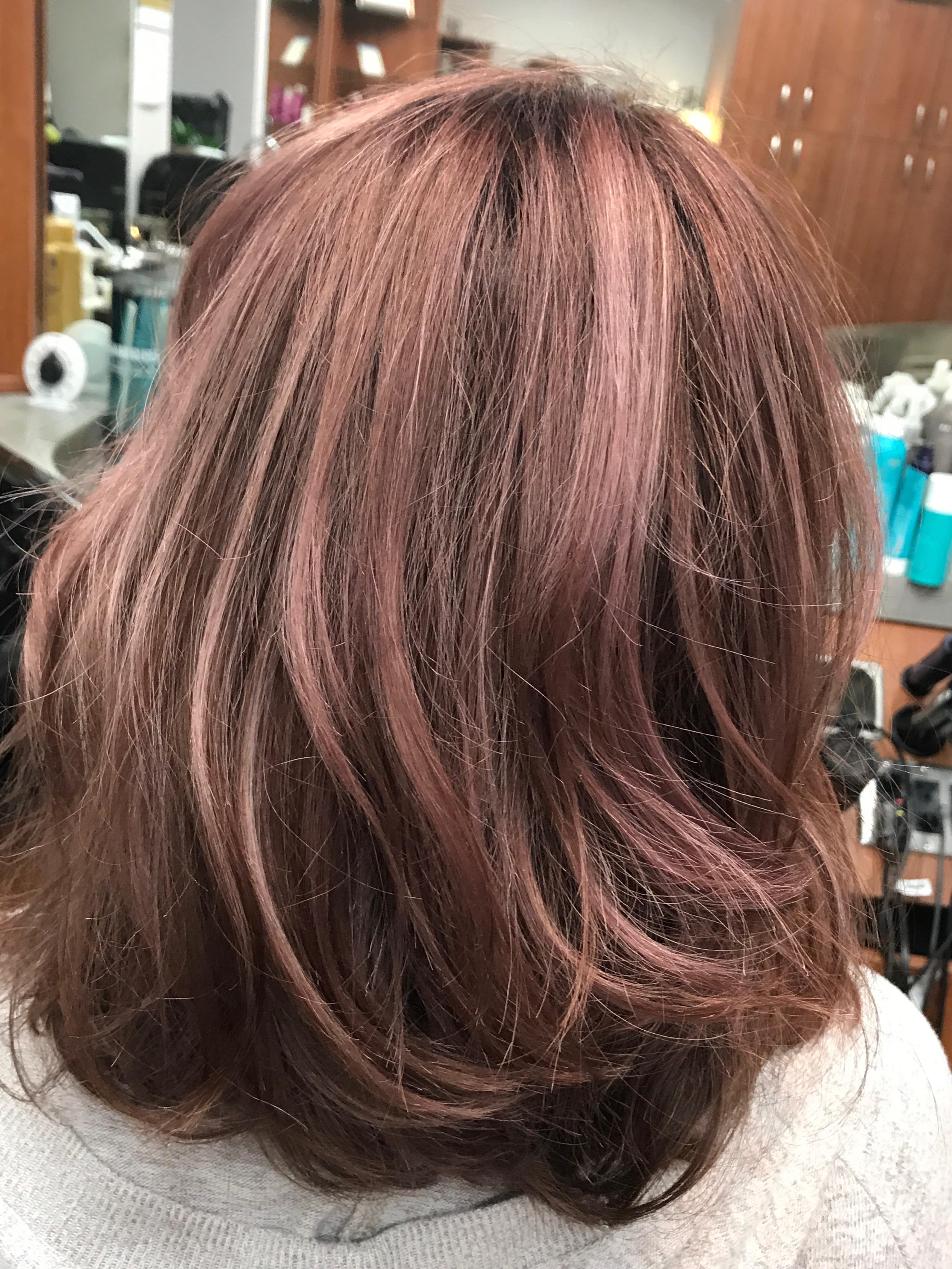 Rose Gold Hair Color For 2018 M2 Salon NC At Sola Salon Margy